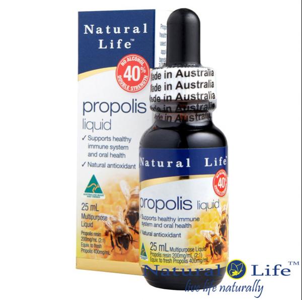 【即期良品】澳洲Natural Life蜂膠液40%不含酒精(25ml)