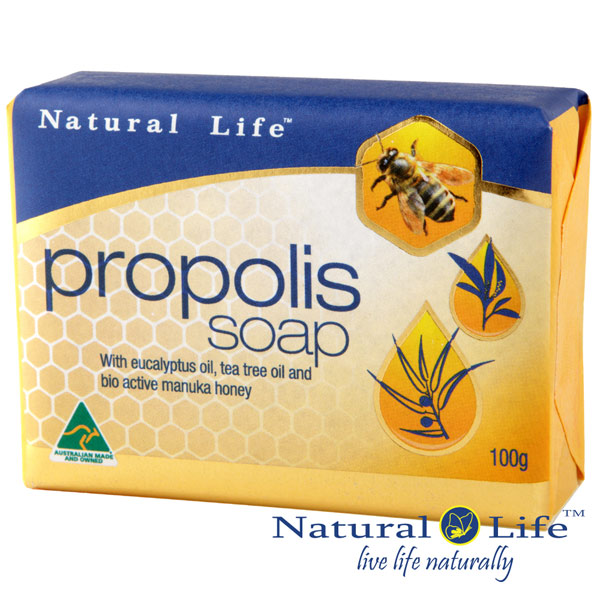 澳洲Natural Life 蜂膠深層淨化潔膚皂(100g) 1